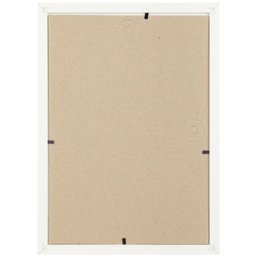 Фоторамка Image Art С22 МДФ универсальная 21х30 цвет белый вставка прозрачный пластик | Image Art