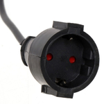 Удлинитель 1 гн, 16 м, 2х1.5 мм2, на рамке, чер, Jett, РС-1, 157-016