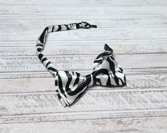 Галстук бабочка классика, лайм глянец