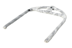 Кресло подвесное Шарм арт.D159-МТ003 (стойка+основание черн, корз.корич-белое, подуш.беж. 3уп. (В))