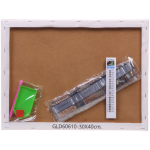 Алмазная мозаика на подрамнике с полным заполнением «МИР ЯРКИХ КРАСОК», пара йорк терьеров, 30*40см