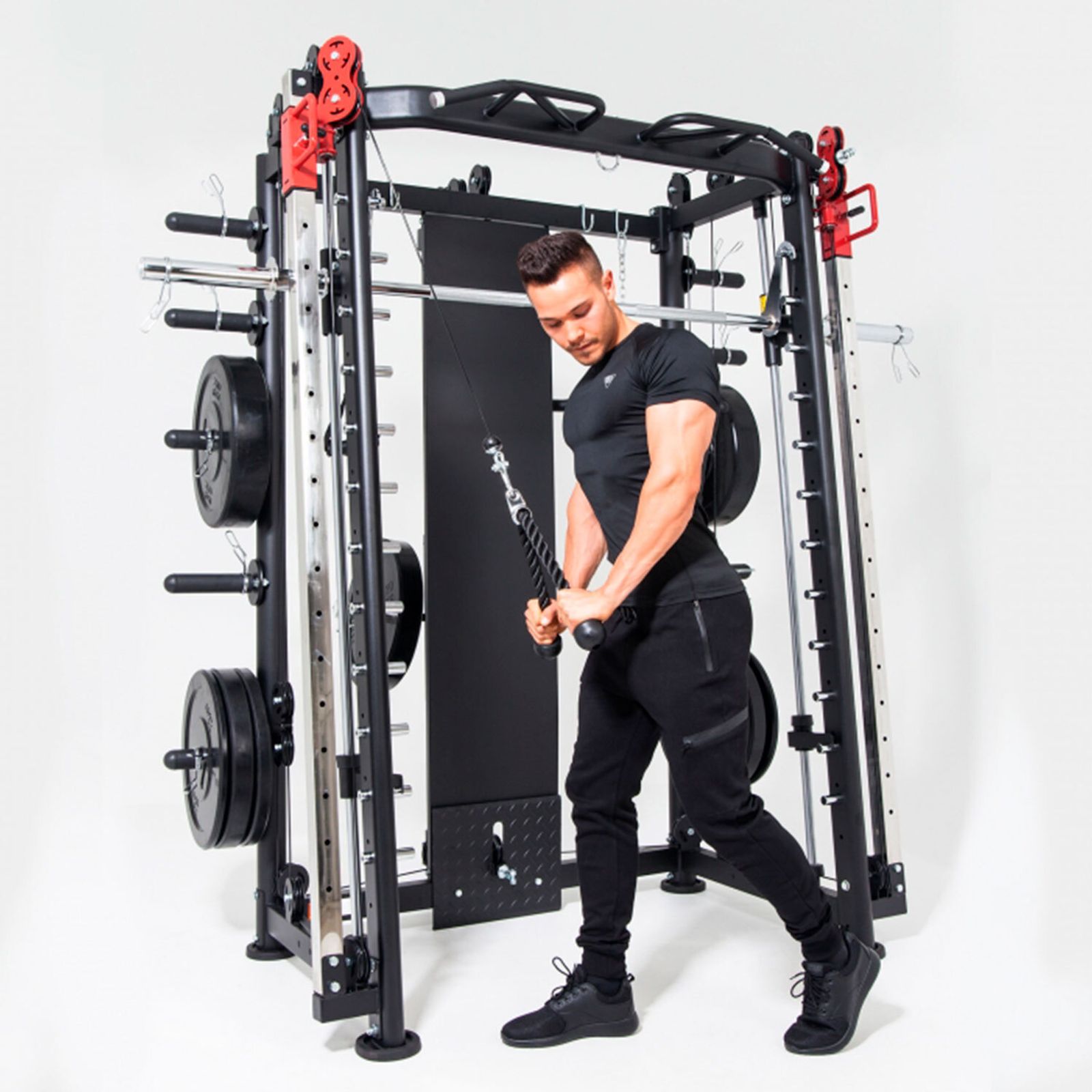 Силовая станция, машина Смита DFC PowerGym D822 фото №12