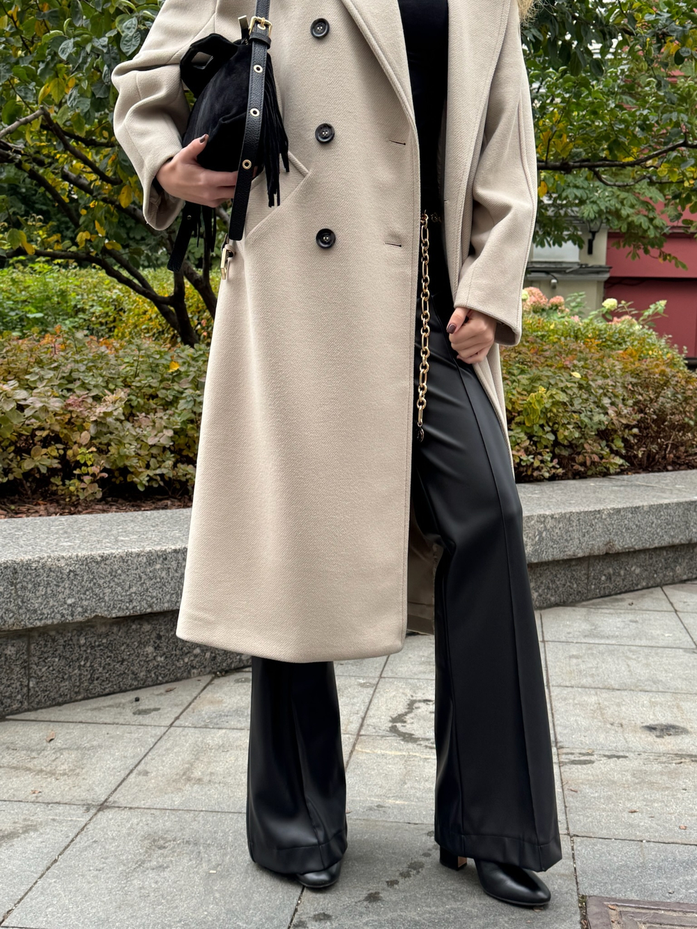 Пальто Imperial с поясом