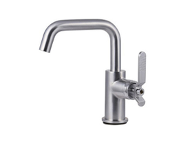 Смеситель на раковину  Bronze de luxe 1760'S LOFT матовый хром