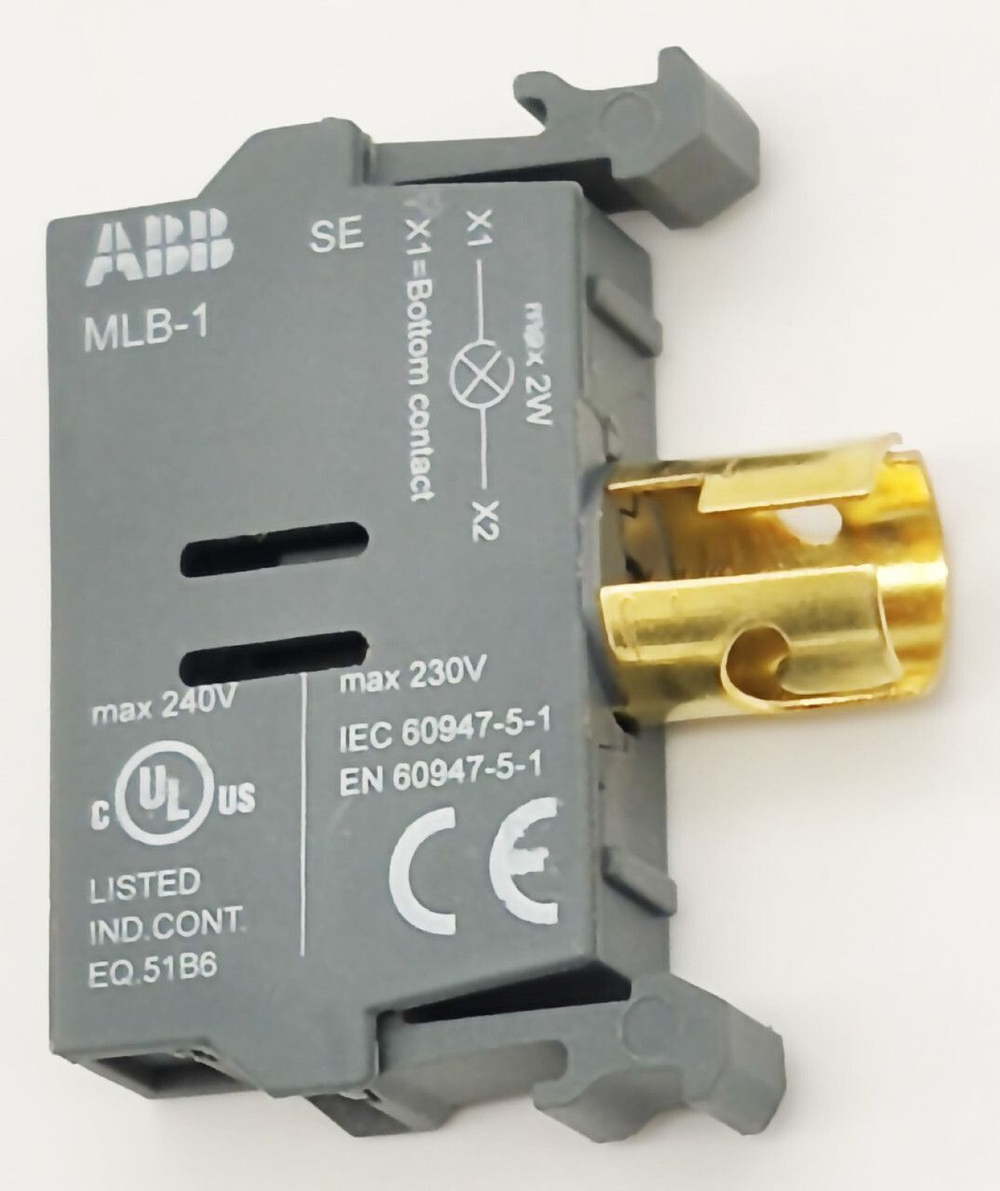 4шт Патрон для лампы с цоколем ABB MLB-1 1SFA611620R1001