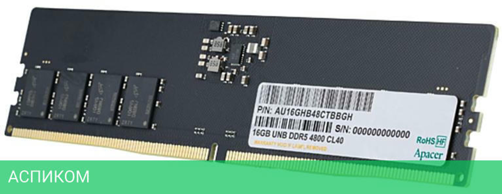 Оперативная память Apacer AU16GHB48CTBBGH 16GB