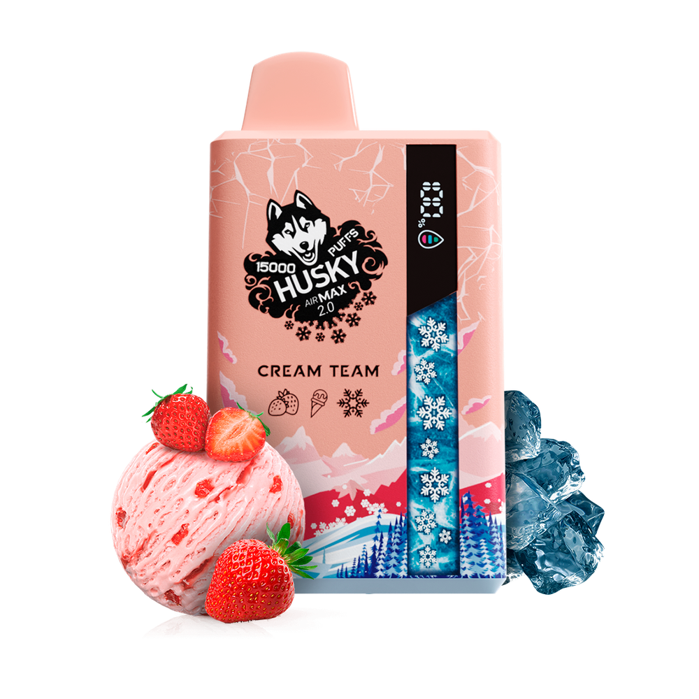 Одноразовая электронная сигарета Husky Air Max 2.0 - Сream Team (15000 затяжек) Одноразовая электронная сигарета Husky Air Max 2.0 - Сream Team (15000 затяжек)