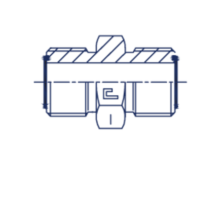 Соединение P D38 ORFS 2 CAST