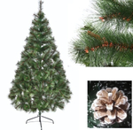 Ёлка «Волшебная шишка» 120 см, леска + шишки (110 веток)