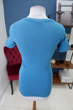 Футболка Terranova с пуговицами 44 размер