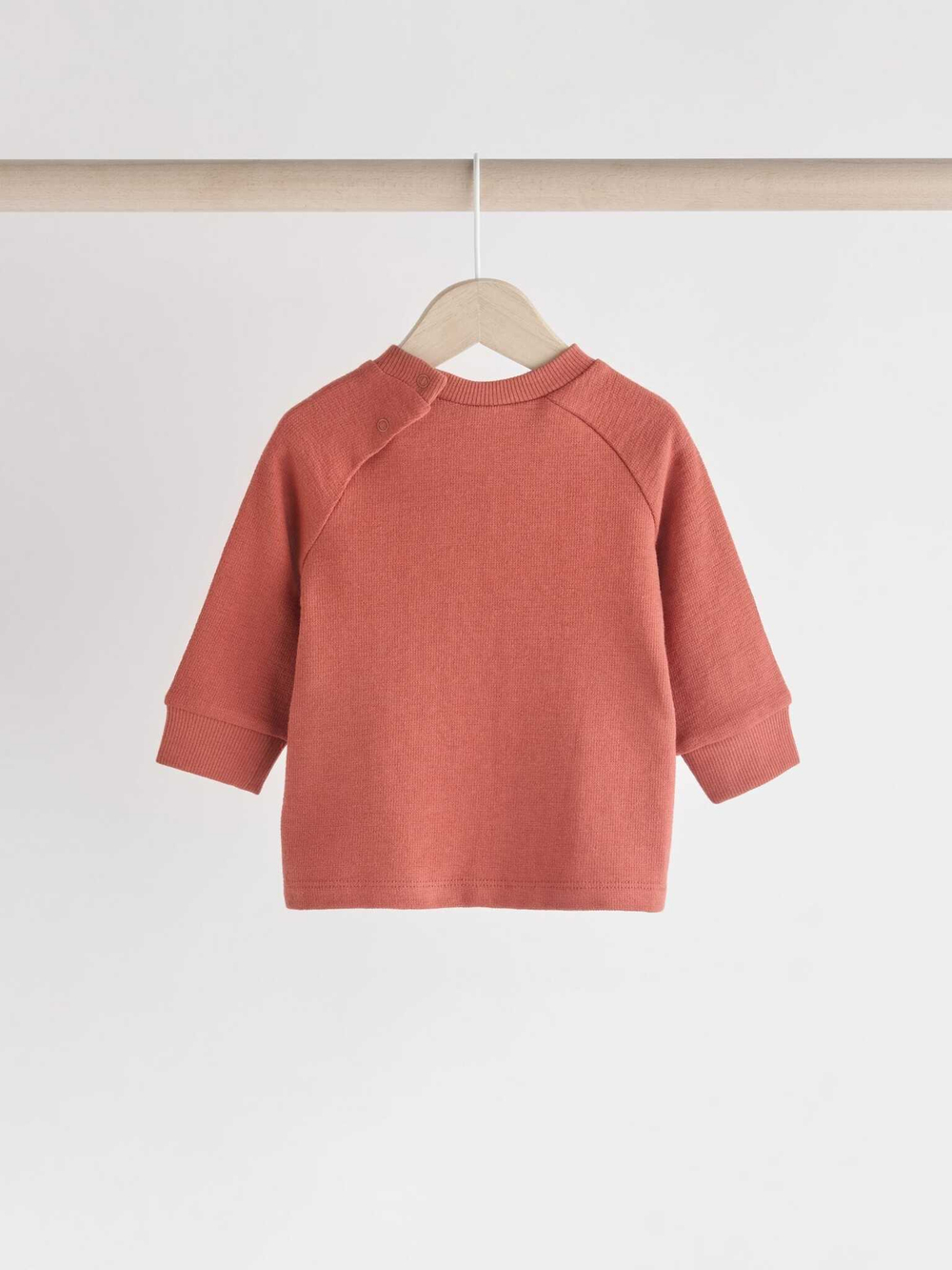 Свитшот и штаны в комплекте для малышей Next N22-636, Кирпичный, Бежевый