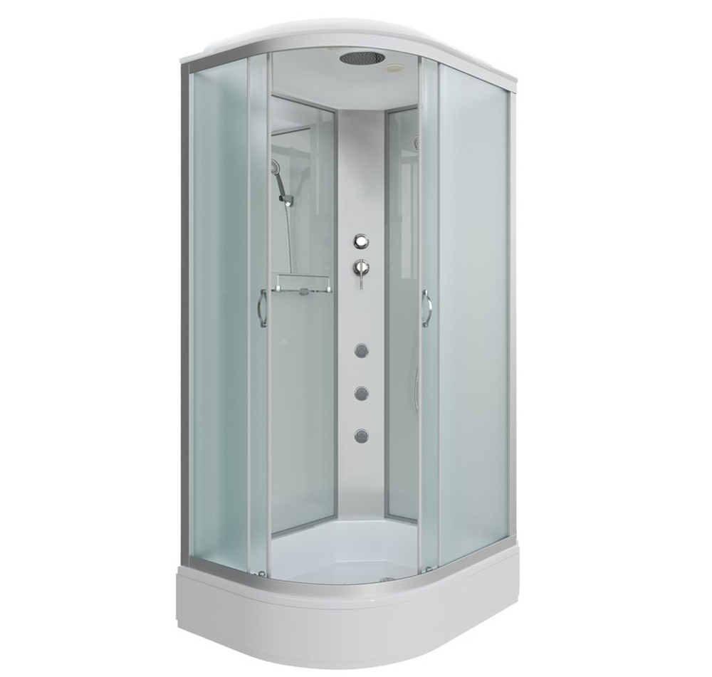 Душевая кабина Niagara Classic NG-33974-14RG (90х70х215) средний поддон(26см),стекло матовое,4 места