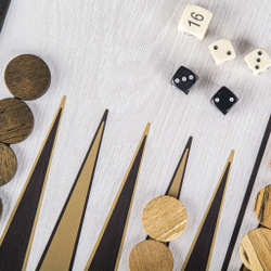 Игровой набор Шахматы/нарды/лудо/змеи 34х34 Manopoulos