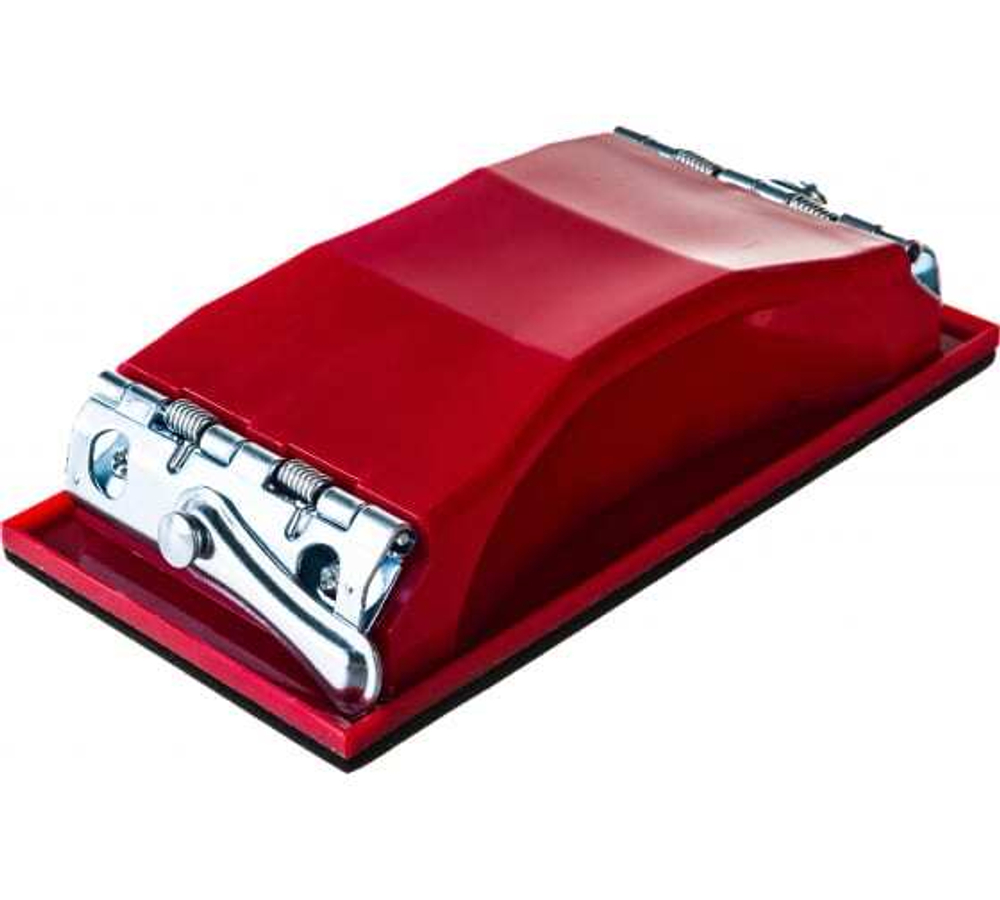 БРУСОК Д/ШЛИФОВАНИЯ MATRIX ПЛАСТИКОВОЙ С ЗАЖИМАМИ 160Х85ММ 75820