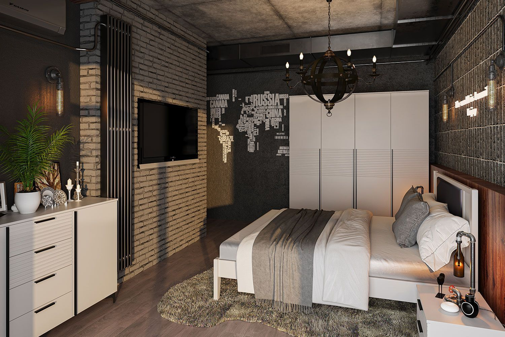 Спальня «Брента» Белый