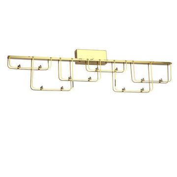 7060/12WL HIGHTECH ODL26 Настенный светильник  нерж/сталь золото  IP20 LED 12W 1080Лм 3000K 220V ZAHA