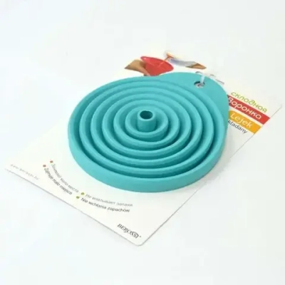 Воронка складная d-130 мм (бирюза)