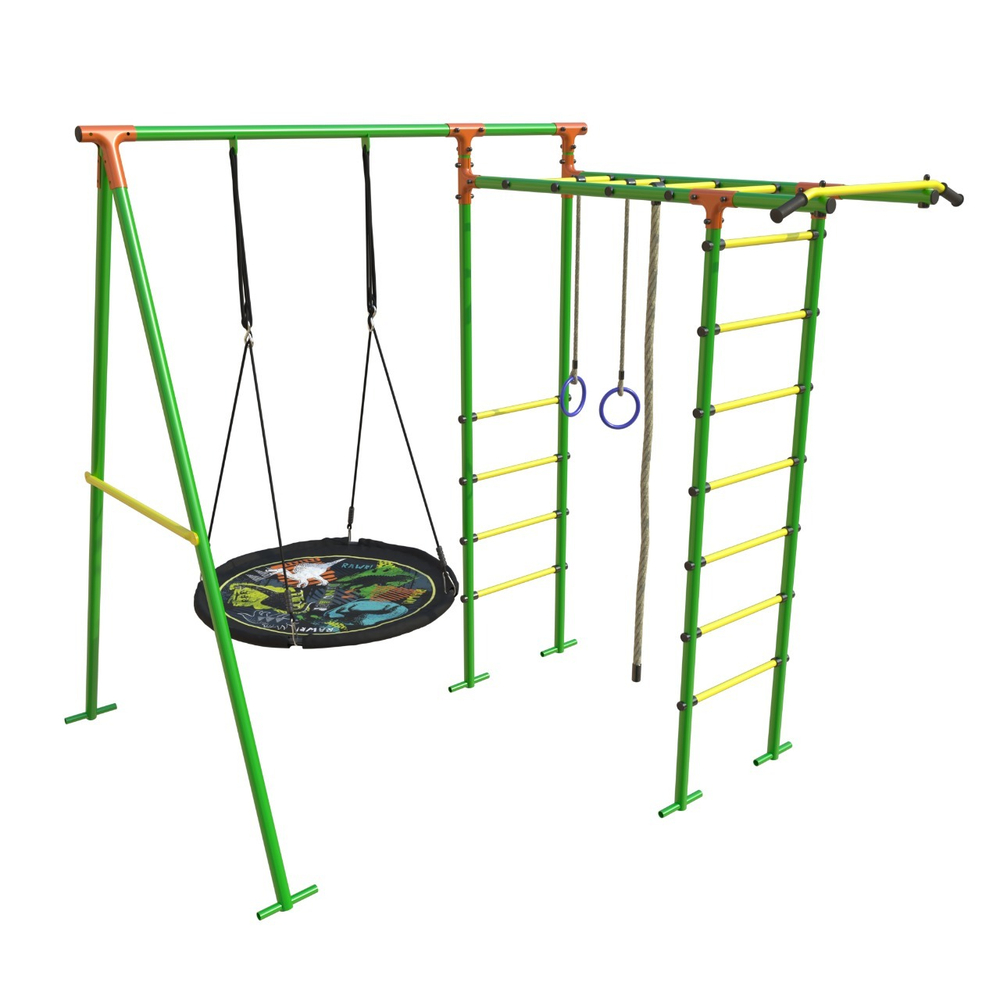 Уличный комплекс для детей Зеленый