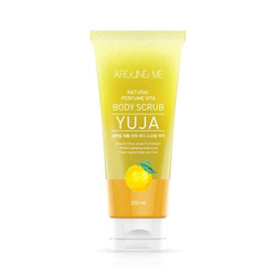 Welcos Around Me Natural Perfume Vita Body Scrub Yuja скраб для тела с экстрактом Юдзу