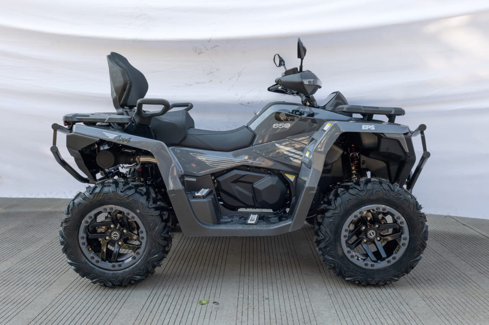Квадроцикл HND QRX 650 PRO С ПРОБЕГОМ темно-серый
