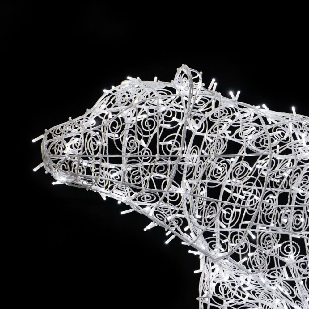 Светодиодная фигура "Медведь" ажурный каркас