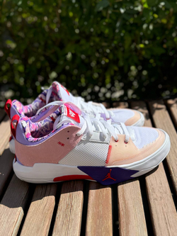 Кроссовки JORDAN ONE TAKE 5 PF (WHITE/UNIVERSITY RED BLANCUNIVERSITE ROUGE)