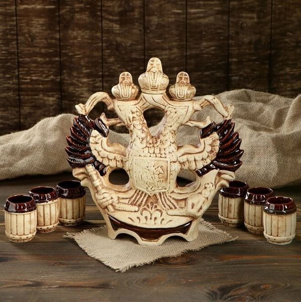 Мужская керамика: подарочные штофы