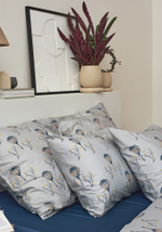 Набор наволочек "Полевые цветы" из премиального сатина из коллекции russian north, 50х70 см