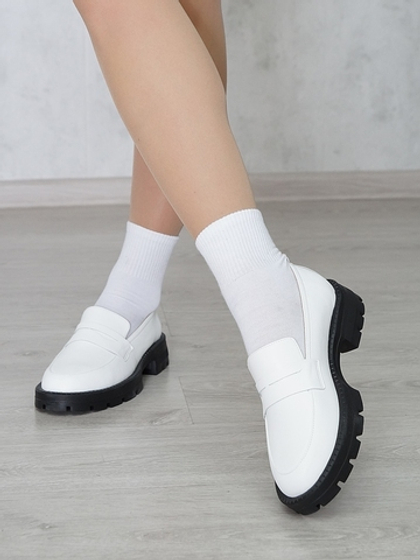 Лоферы женские демисезонные натуральная кожа