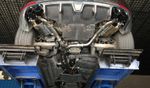Спортивная выхлопная система с заслонками для Porsche Macan 95B.1 3.0T 2014-2018 Порше Макан