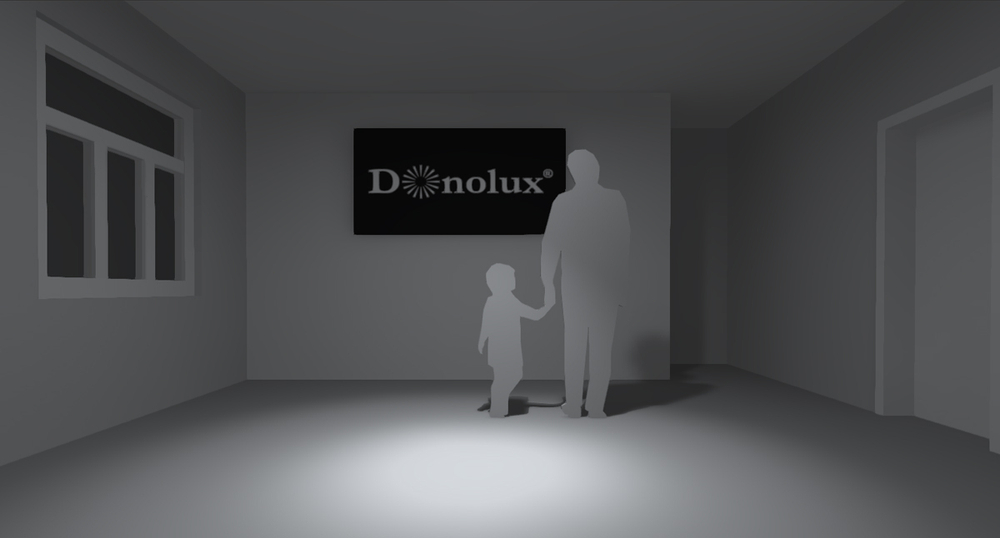 Светодиодный светильник для трехфазной шины, 10Вт