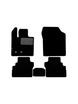 Коврики в салон для МОСКВИЧ 3е 2023- внедорожник , 5шт. (текстиль) KLEVER0512300222110KH