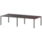 Стол на металлокаркасе для заседаний АМП-240  2400x1236x760 Арго-М