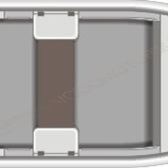 Стеклопластиковая моторная лодка SCANDIC EVING 340 (синий)