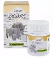 Ежовик, Секрет Бобра, 30 таблеток по 650 мг