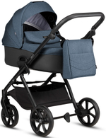 Детская коляска Tutis Leo 3 Plus 3 в 1 с автокреслом Elo Lux EduSky Black 1582288 Deep Blue