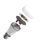 Лампа светодиодная RS A60 E27 12W 220-240V 2700К 12Вт 1200лм Ra 90 грушевидная Русский Свет 15010345040