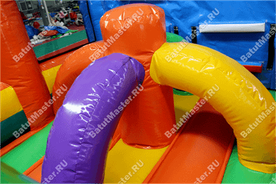 Надувная полоса препятствий "Пальмовый оазис"