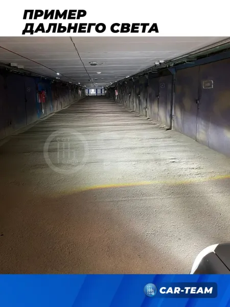 Фары Лада Приора передние круглые би линзы с ангельскими глазками, черная маска