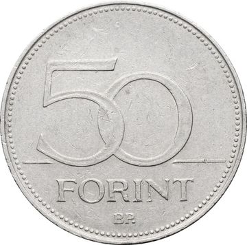 50 форинтов 1992-2011 Венгрия