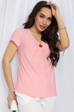 Блуза Луизиана (розовая) Б13237-19М LT Collection