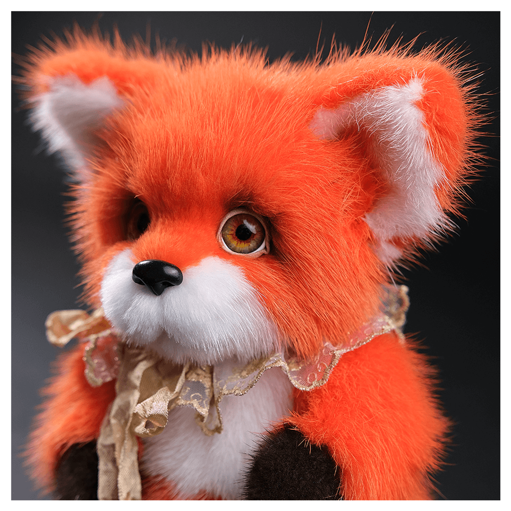 Мягкая игрушка из меха «Лисичка Ася»