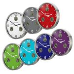 Часы настенные Bresser MyTime io NX Thermo/Hygro, 30 см, белые
