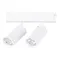 ST660.586.20 Св-к трек. Белый LED 2*10W 2700K-6000K 1 065Lm Ra>90 36° IP20 D50xH41 220V СКАЙЛАЙН 220V
