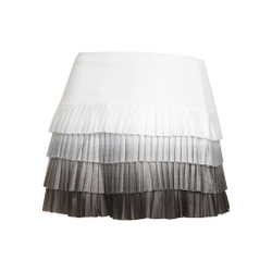 Женская теннисная юбка Lucky in Love Ultra Wave Pleated Skirt Women - White, Grey