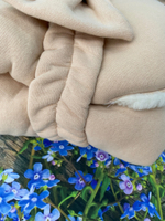 Комплект на выписку 6-ти предметный "Р-Р" (одеяло, комбинез, слип, шапочка, пояс, чепчик)  (Цвет: Хаки)