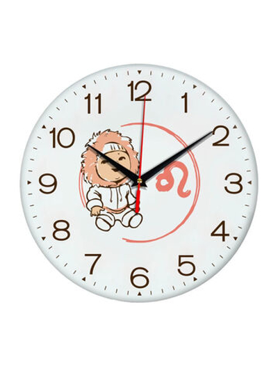 Часы настенные "Знаки зодиака.Малыши" Лев Декор для дома, подарок