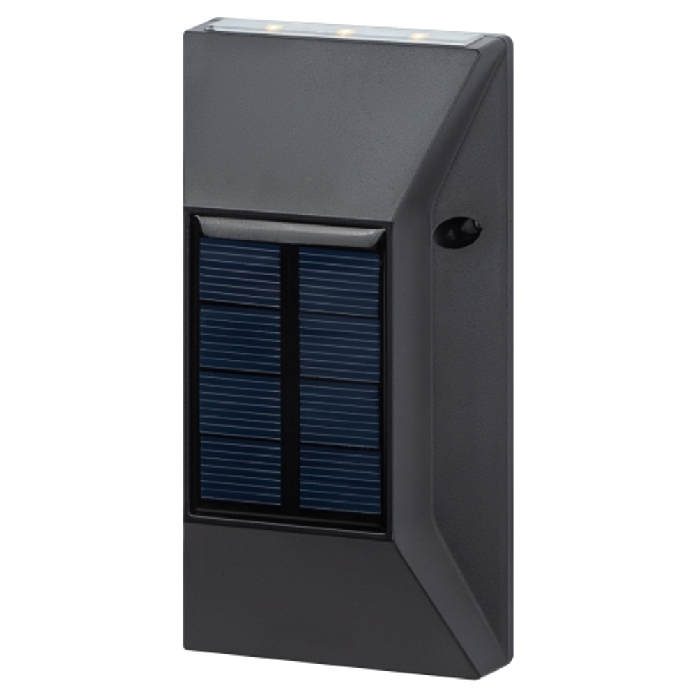 Светильник уличный ЭРА ERAFS012-07 на солнечной батарее настенный 6 LED