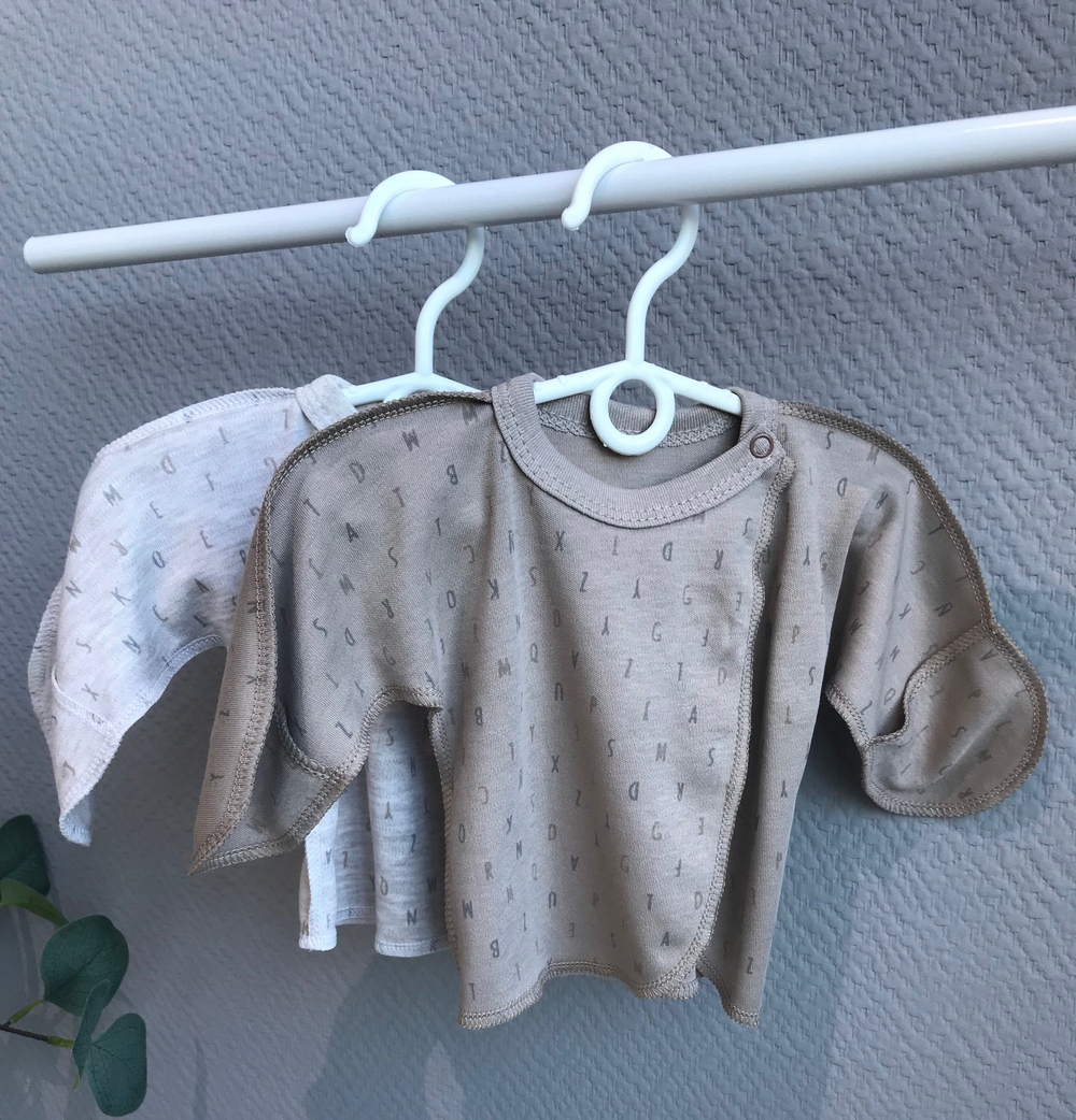 Распашонки кулирка " Буковки" (малышеево) (Размер: 56)