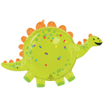 Шар Фольгированный Динозавр весёлый зеленый (Зеленый)